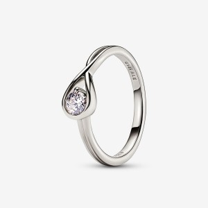 Pandora Brilliance 0.25 ct tw Ringe Weiß Gold | 9120758-IC