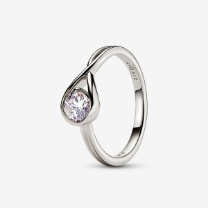 Pandora Brilliance 0.50 ct tw Ringe Weiß Gold | 8234176-GA