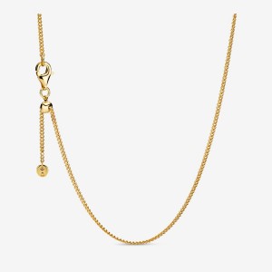 Pandora Curb Charm Holders Gold | 9265417-ER
