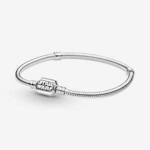 Pandora Moments Star Wars Snake Clasp Charm Holders Silber | 2318567-ND