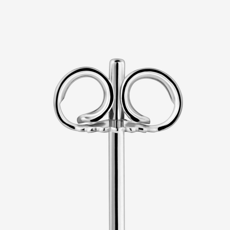 Pandora Brilliance 0.20 ct tw Stud Lab-Created Diamond Silber | 8245719-IV