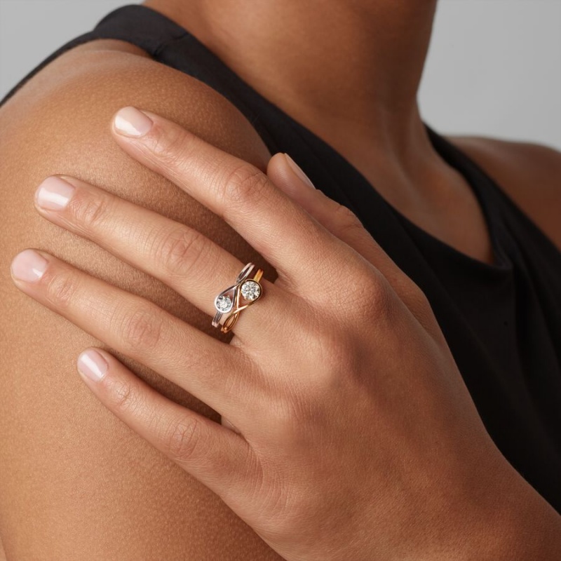 Pandora Brilliance 0.25 ct tw Ringe Gold | 4517069-RZ