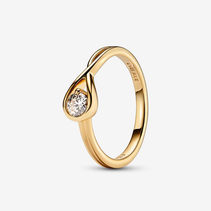 Pandora Brilliance 0.25 ct tw Ringe Gold | 4517069-RZ