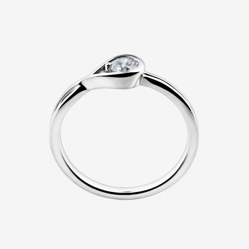 Pandora Brilliance 0.25 ct tw Ringe Silber | 2749865-ZH