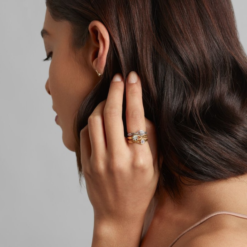 Pandora Brilliance 0.50 ct tw Ringe Gold | 5918320-BQ