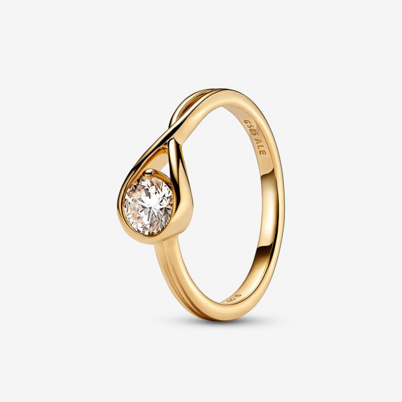 Pandora Brilliance 0.50 ct tw Ringe Gold | 5918320-BQ