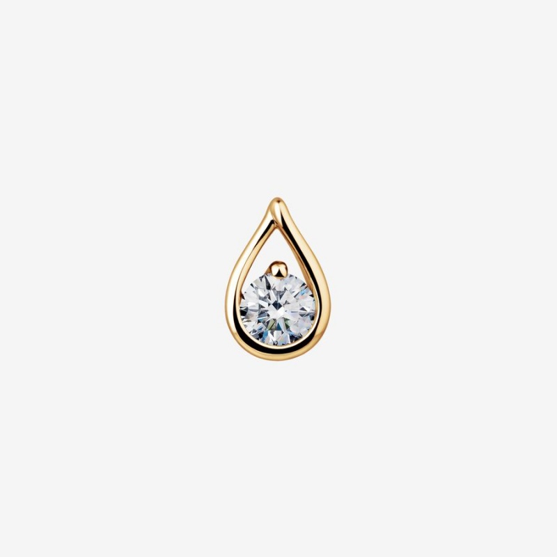 Pandora Brilliance 0.50 ct tw Stud Lab-Created Diamond Gold | 2678495-DU