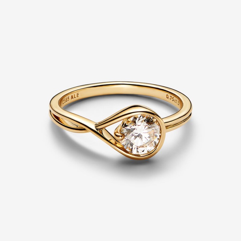 Pandora Brilliance 0.75 ct tw Ringe Gold | 6801379-BD