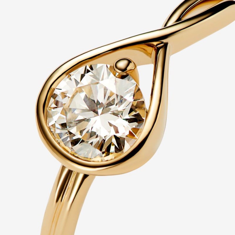 Pandora Brilliance 0.75 ct tw Ringe Gold | 6801379-BD