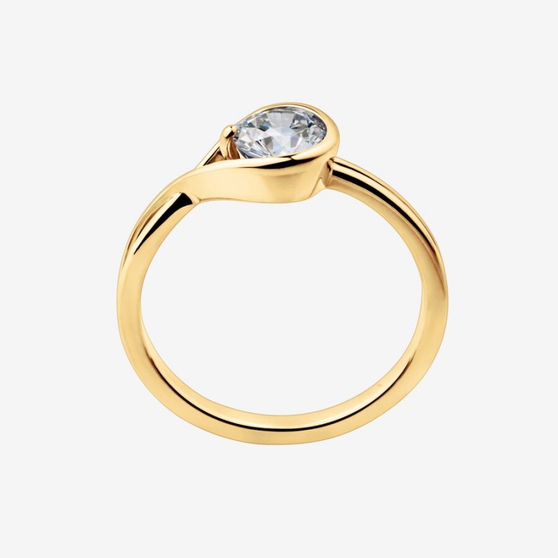Pandora Brilliance 0.75 ct tw Ringe Gold | 6801379-BD