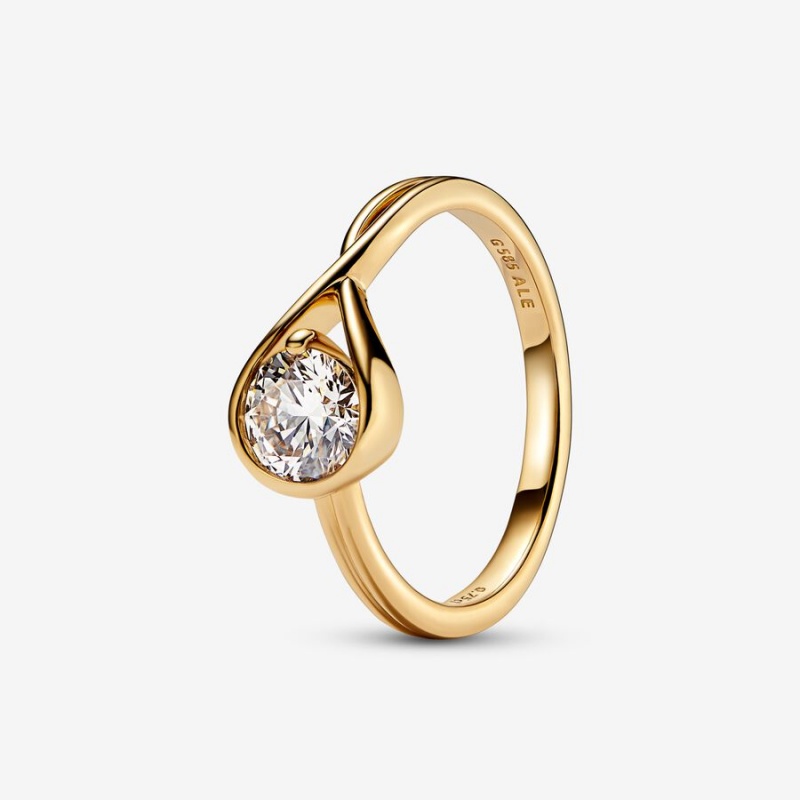 Pandora Brilliance 0.75 ct tw Ringe Gold | 6801379-BD
