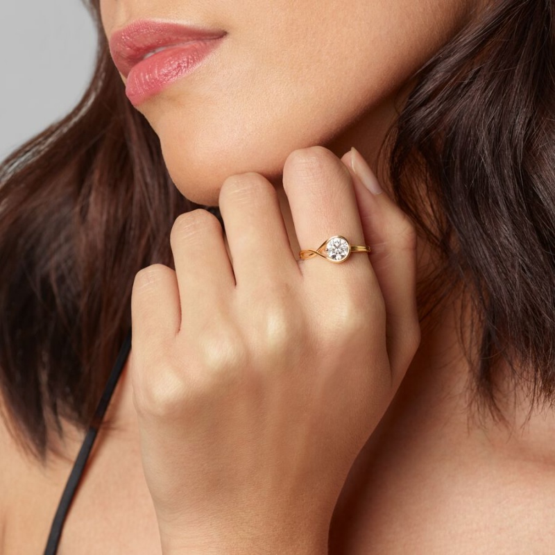 Pandora Brilliance 1.00 ct tw Ringe Gold | 1427306-ZO