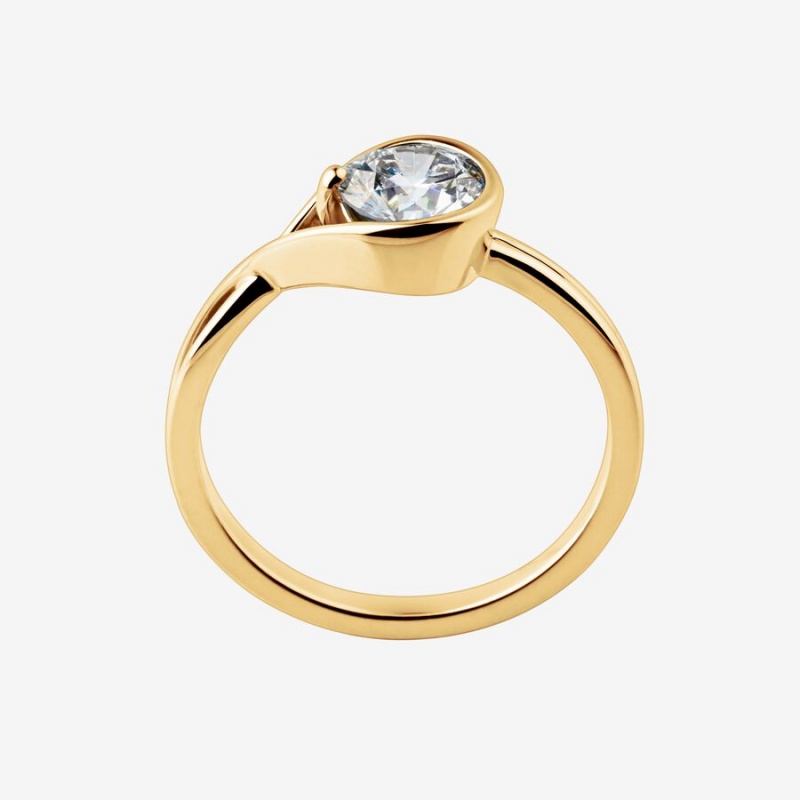 Pandora Brilliance 1.00 ct tw Ringe Gold | 1427306-ZO