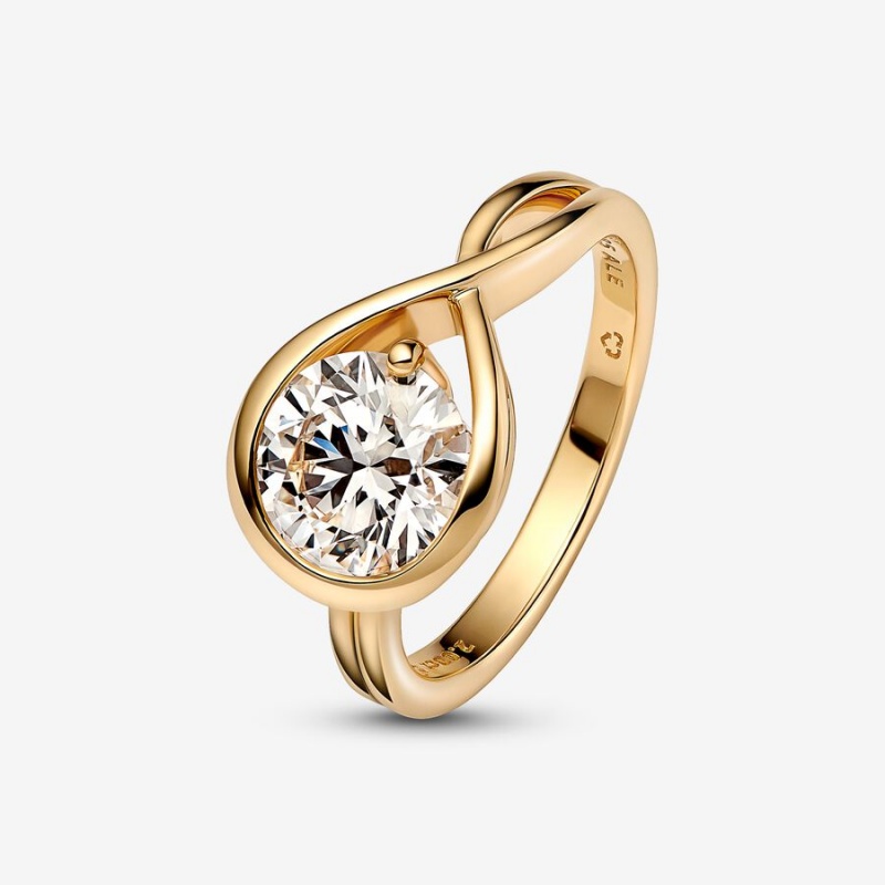 Pandora Brilliance 2.00 ct tw Ringe Gold | 7312569-VS