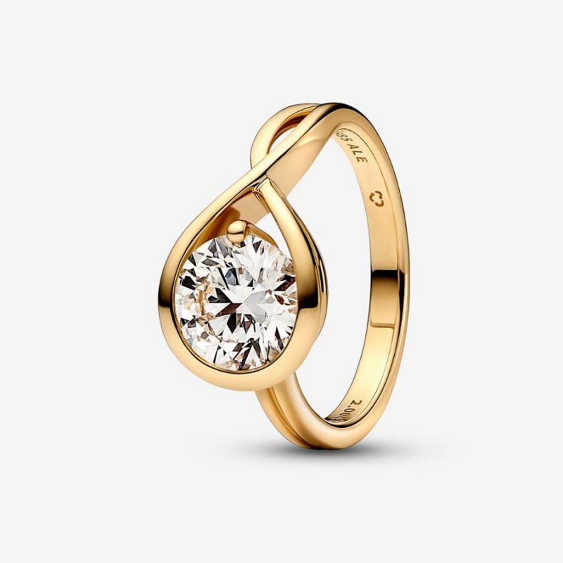 Pandora Brilliance 2.00 ct tw Ringe Gold | 7312569-VS