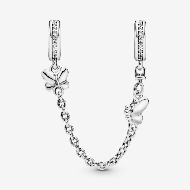 Pandora Butterfly Sicherheits Safety Chains Silber | 1520789-ZS