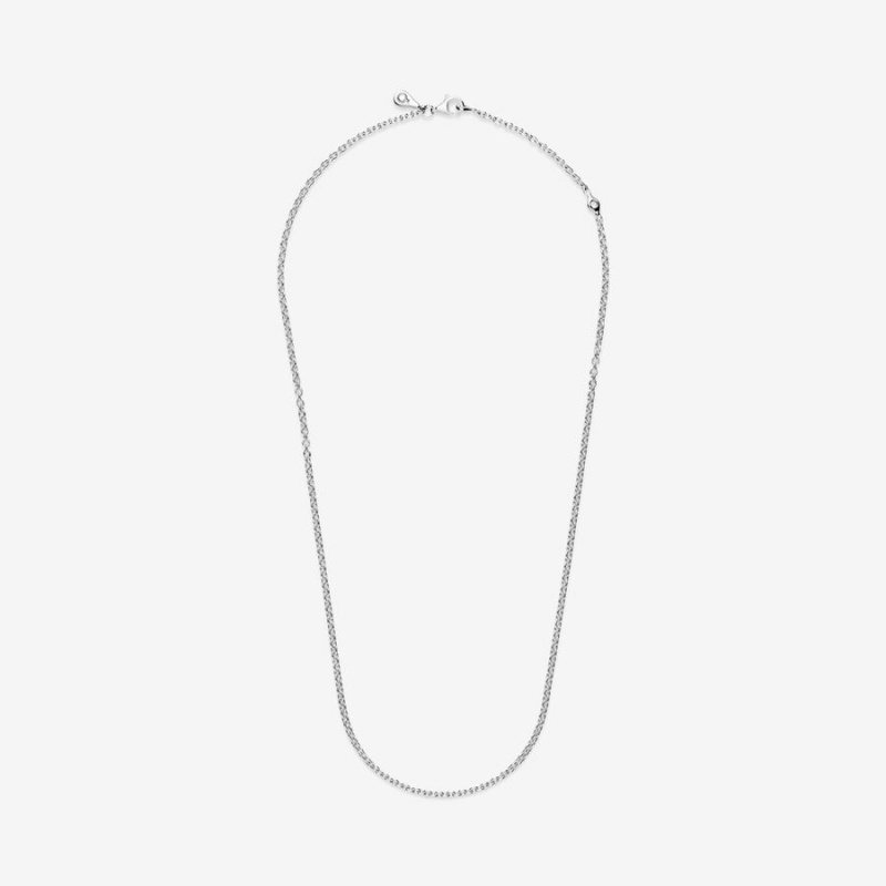 Pandora Cable Halsketten Silber | 0346918-OG