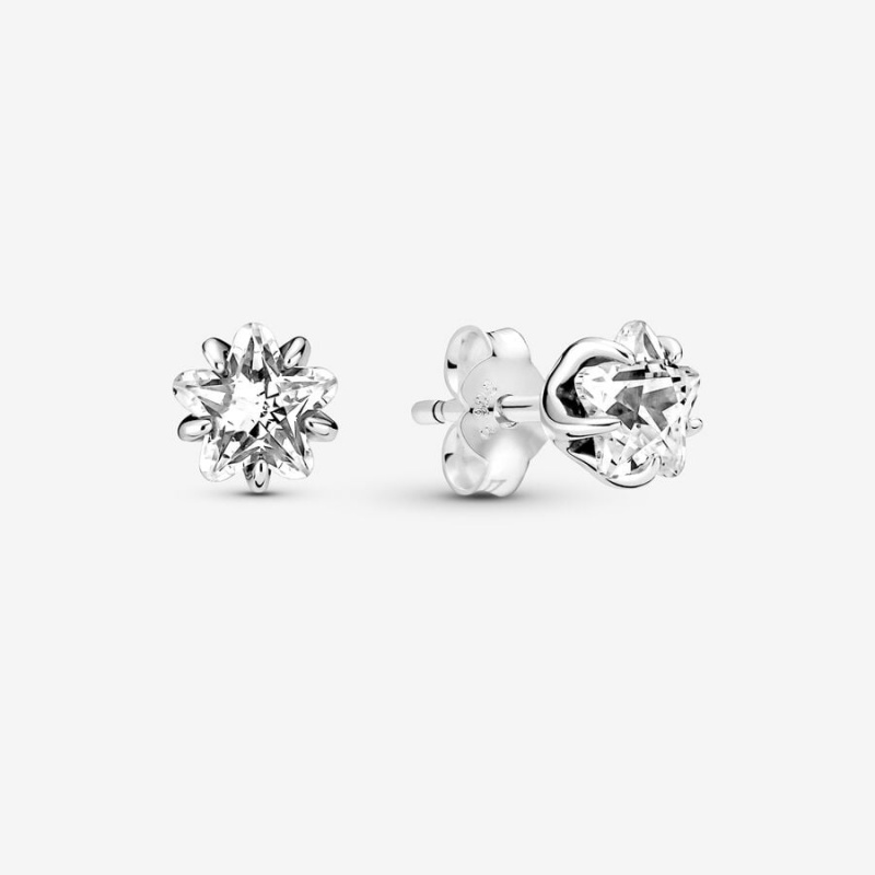 Pandora Celestial Sparkling Stars Ohrstecker Silber | 5723619-YG