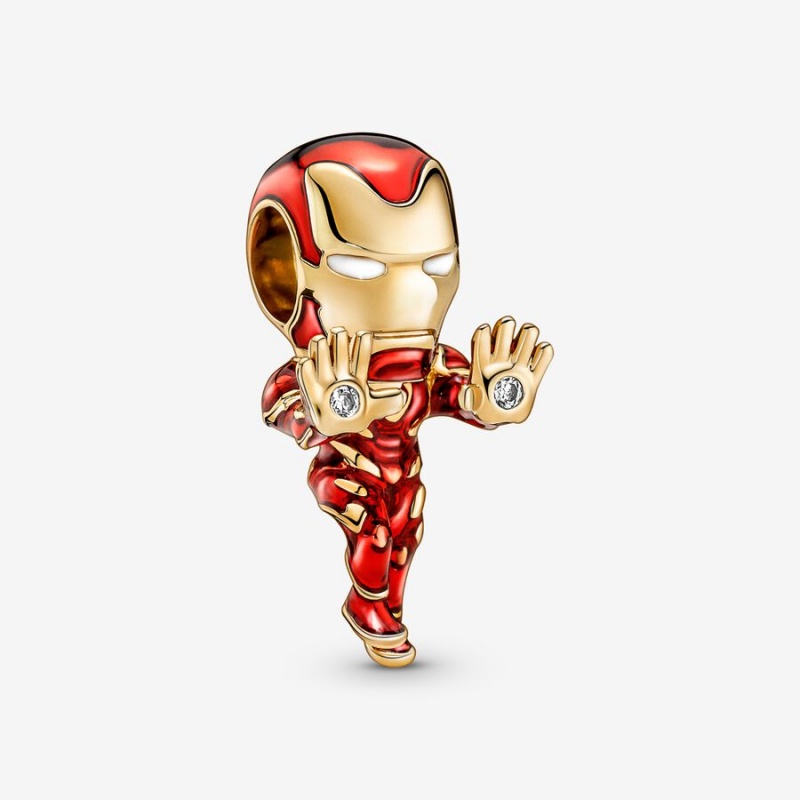 Pandora Charm Holders Gold | 5284739-FO