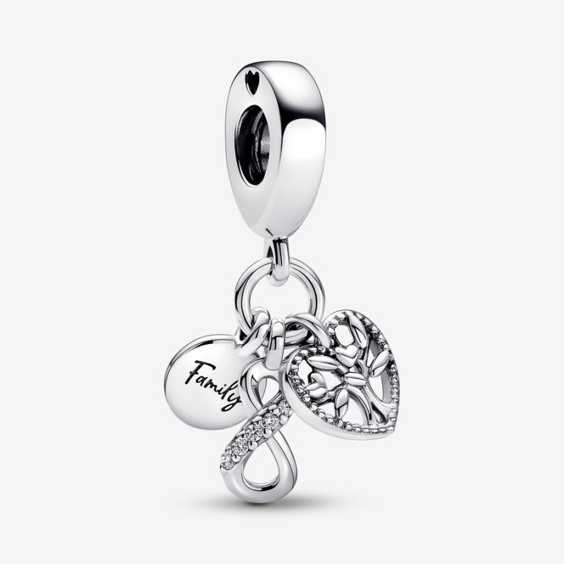 Pandora Charm Holders Silber | 4915602-IX