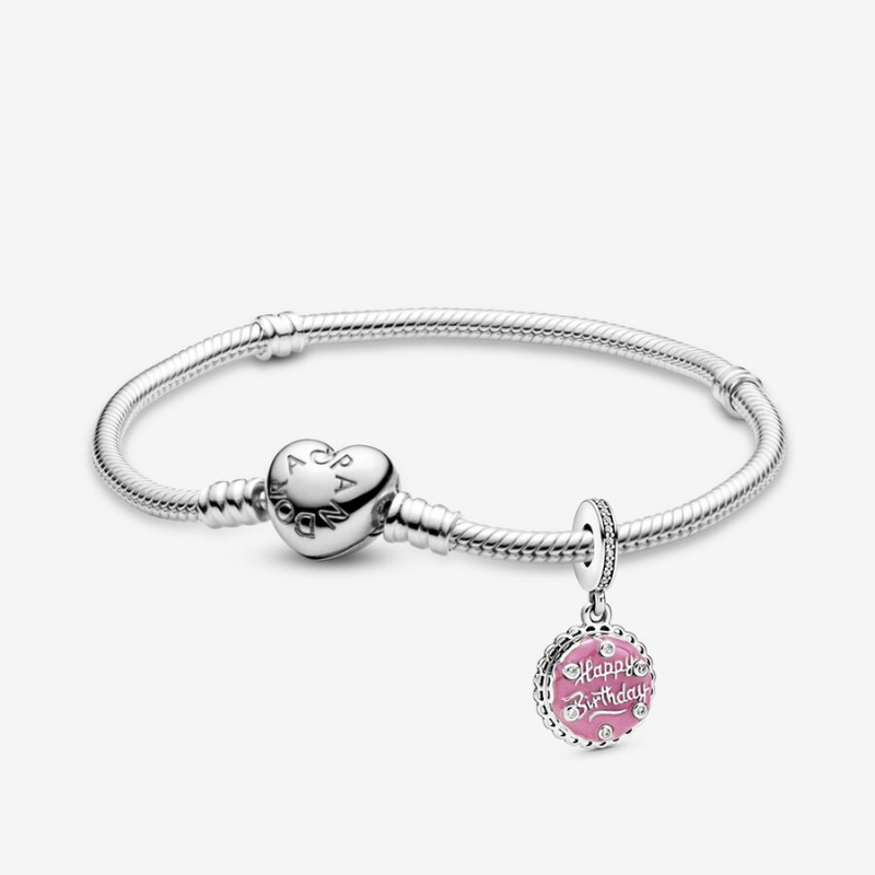 Pandora Charm Holders Two-tone | 1893204-TU