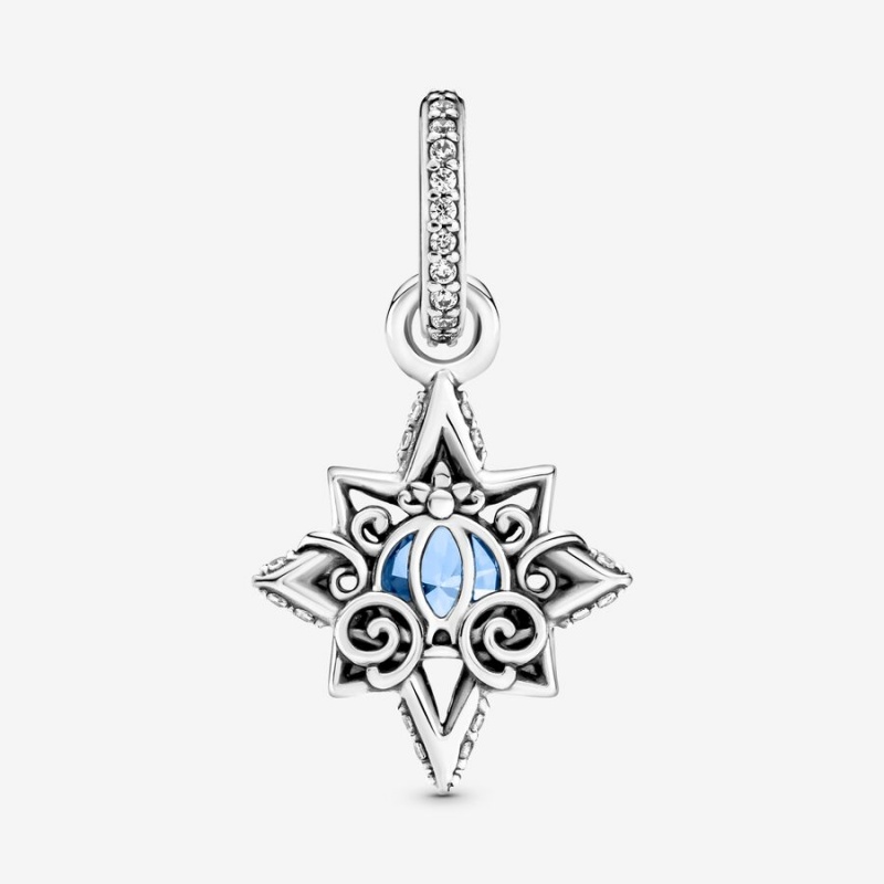 Pandora Cinderella Blue Star Anhänger Silber | MAO-459127