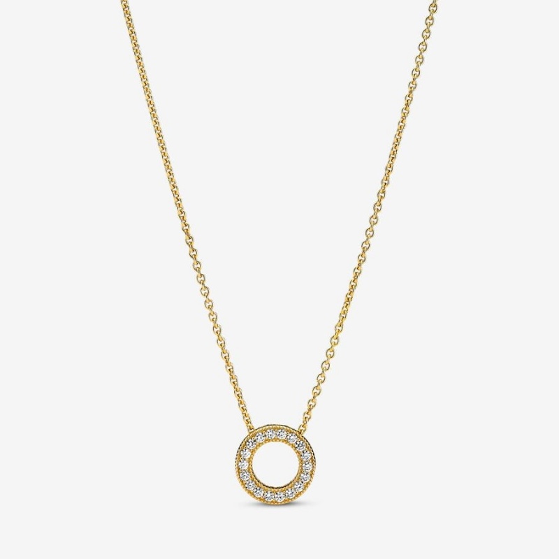 Pandora Halsketten- Und Ohrring-sets Gold | NRW-926350