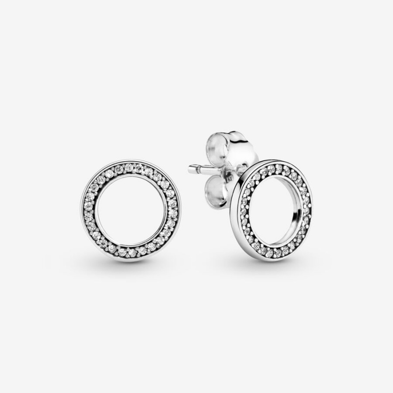 Pandora Halsketten- Und Ohrring-sets Silber | EAL-746019
