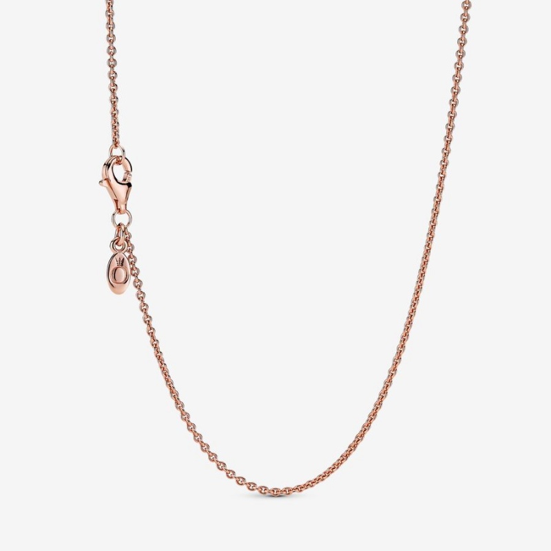 Pandora Kette mit Anhänger Rosa Gold | 2703984-HB