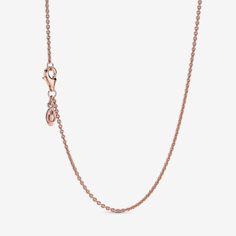 Pandora Klassische Cable Charm Holders Rosa Gold | 3629058-ZB