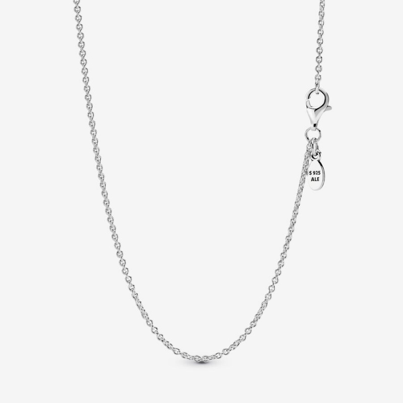 Pandora Klassische Cable Charm Holders Silber | 8739056-SW