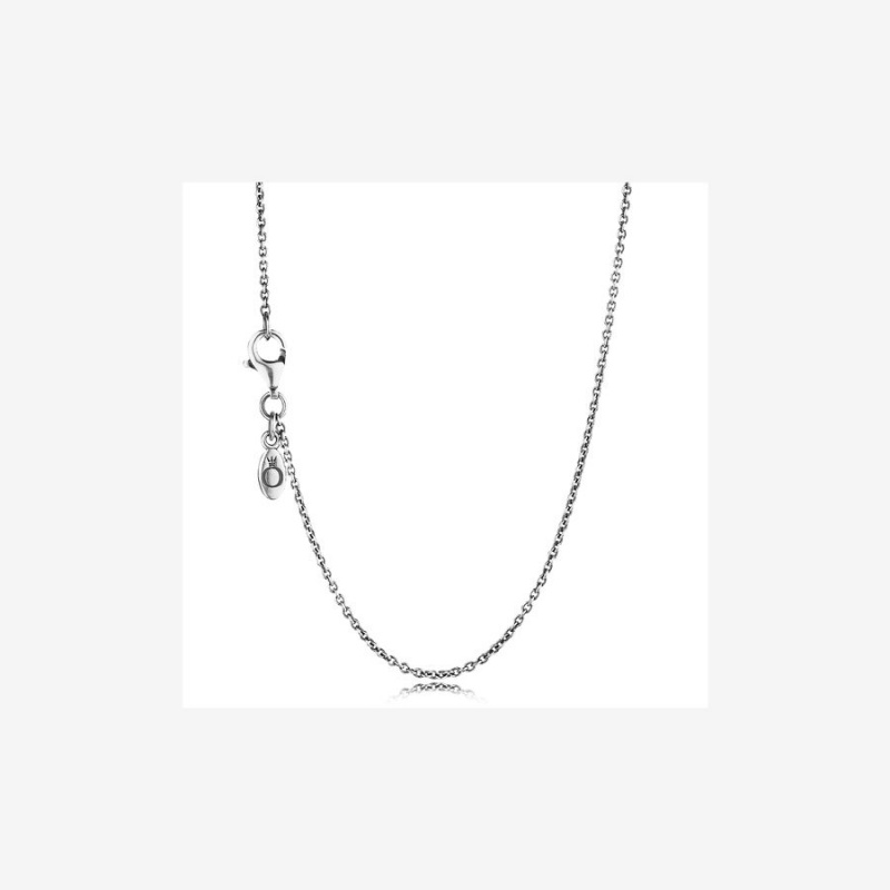 Pandora Klassische Cable Charm Holders Silber | 8739056-SW