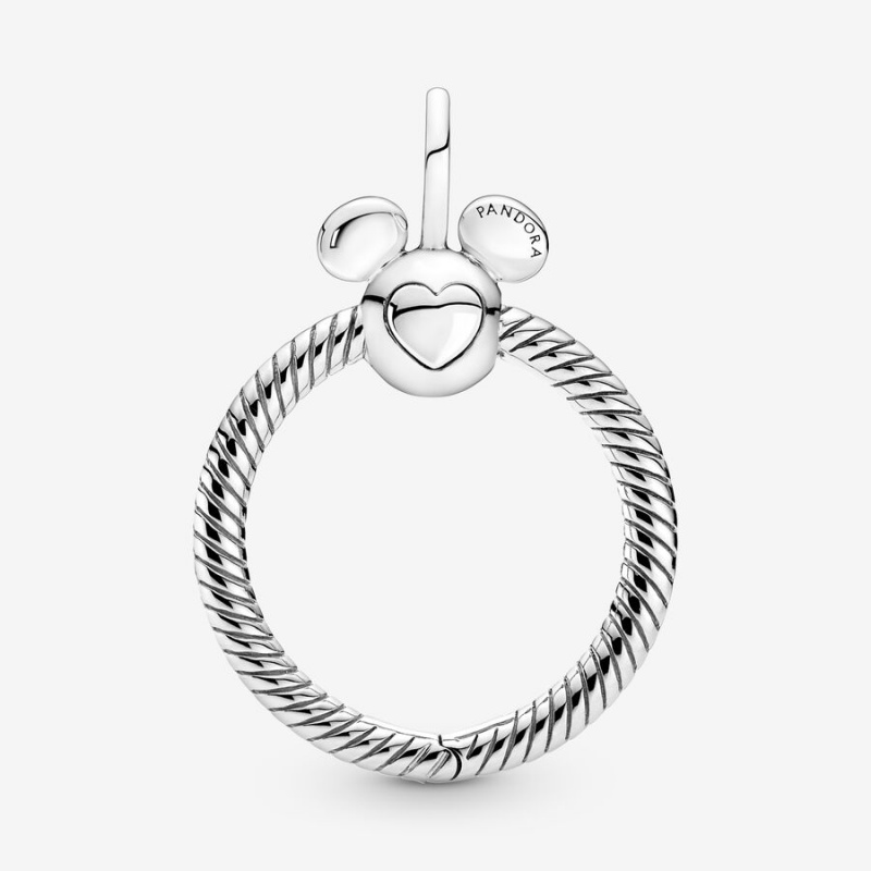Pandora Mickey Mouse O Charm Holders Silber | 0216543-JX