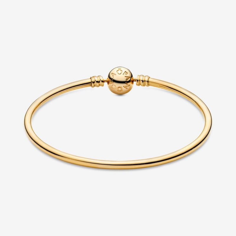 Pandora Moments Bangle Charm Gold | 8579362-CB
