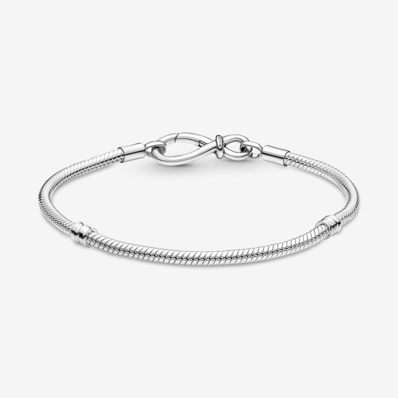 Pandora Moments Infinity Knot Snake Charm Silber | 1869042-BQ