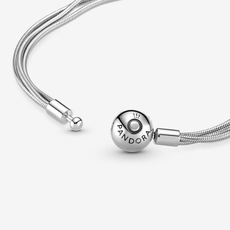 Pandora Moments Multi Snake Charm Holders Silber | 1974026-LR