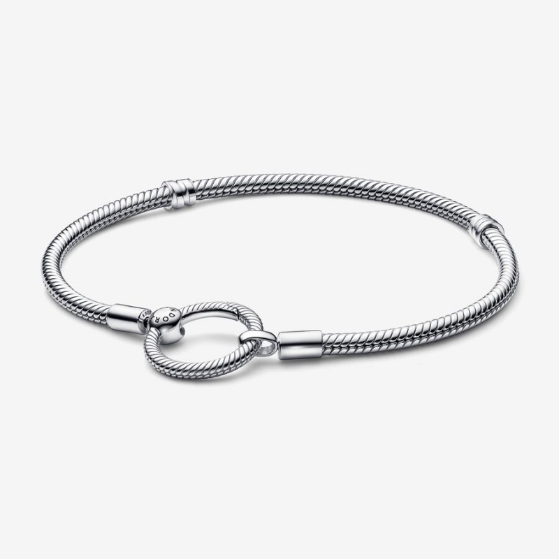Pandora Moments O Closure Snake Charm Silber | 1204738-UW