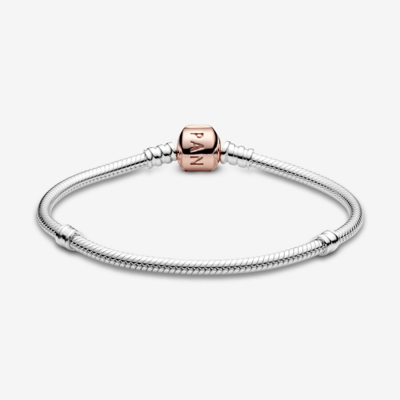 Pandora Moments Snake Charm Holders Two-tone | 7926530-SA