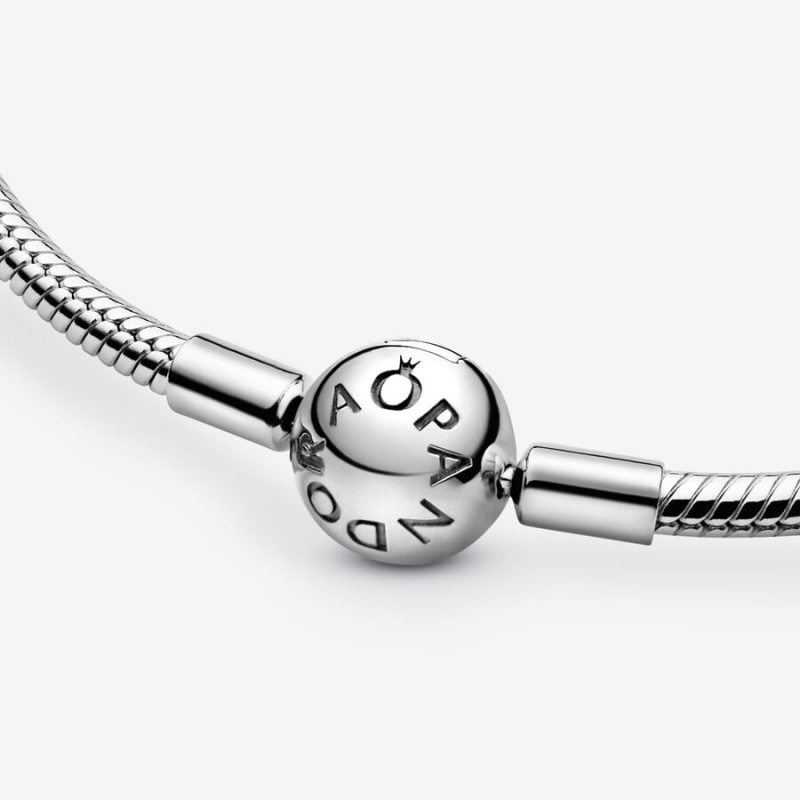 Pandora Moments Snake Halsketten Silber | 7693420-JA