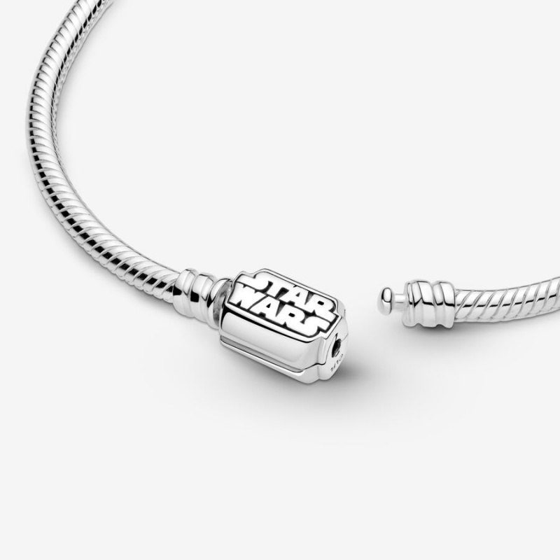 Pandora Moments Star Wars Snake Clasp Charm Holders Silber | 2318567-ND