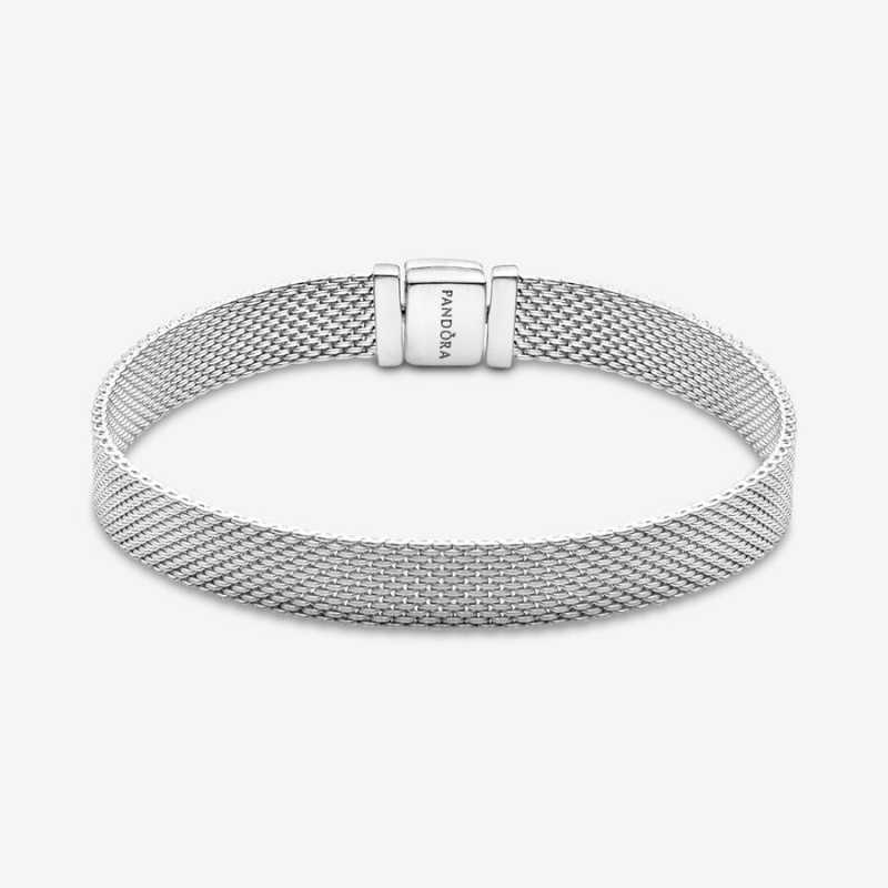 Pandora Reflexions™ Sparkling Clasp Charm Holders Silber | 0456231-CI