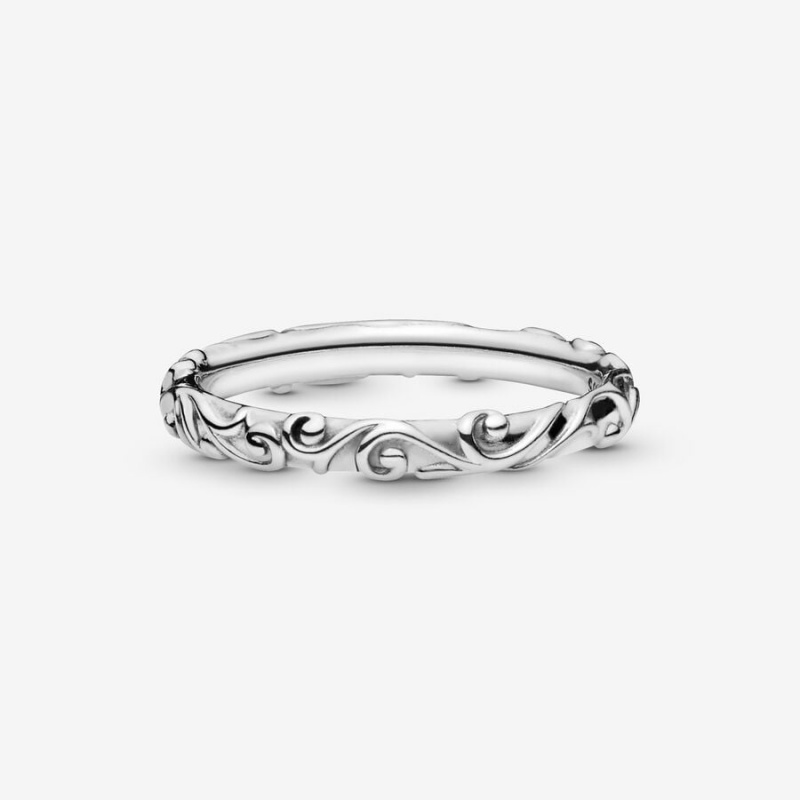 Pandora Regal Band Silber | UEC-968427