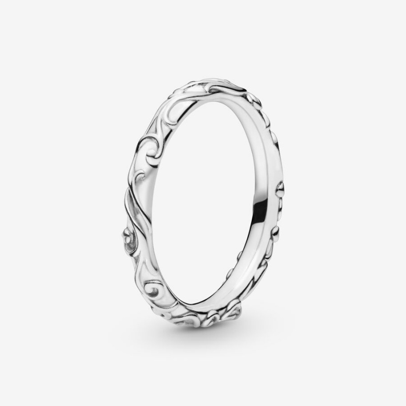 Pandora Regal Band Silber | UEC-968427