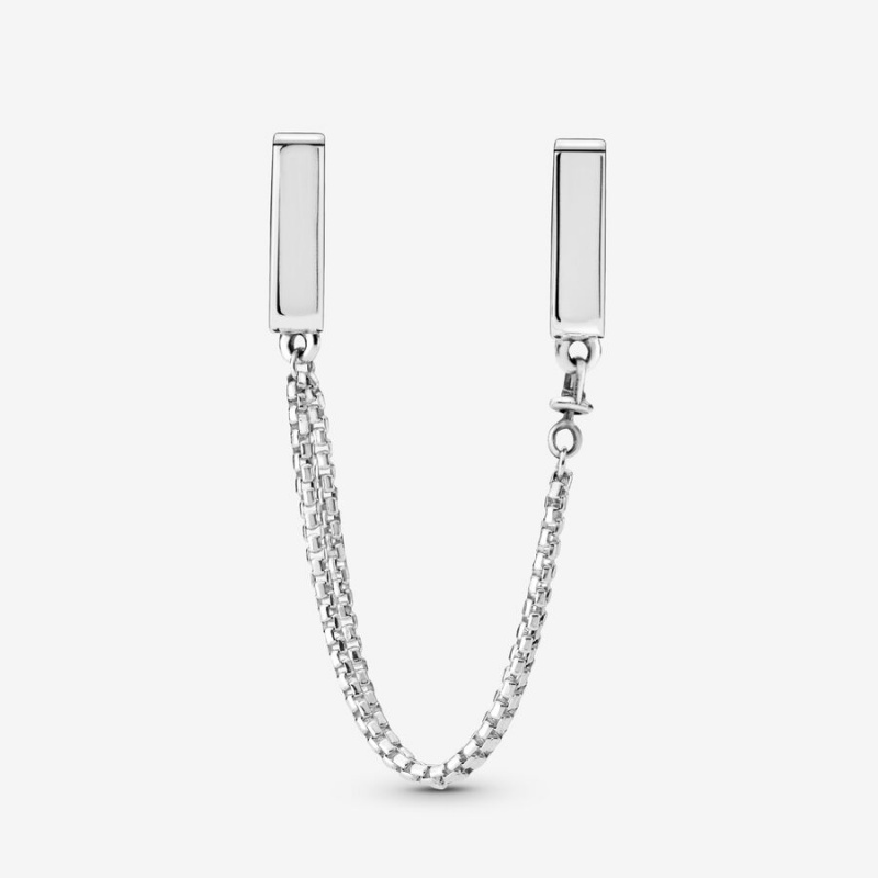 Pandora Sicherheits Clip Safety Chains Silber | 9236108-YN