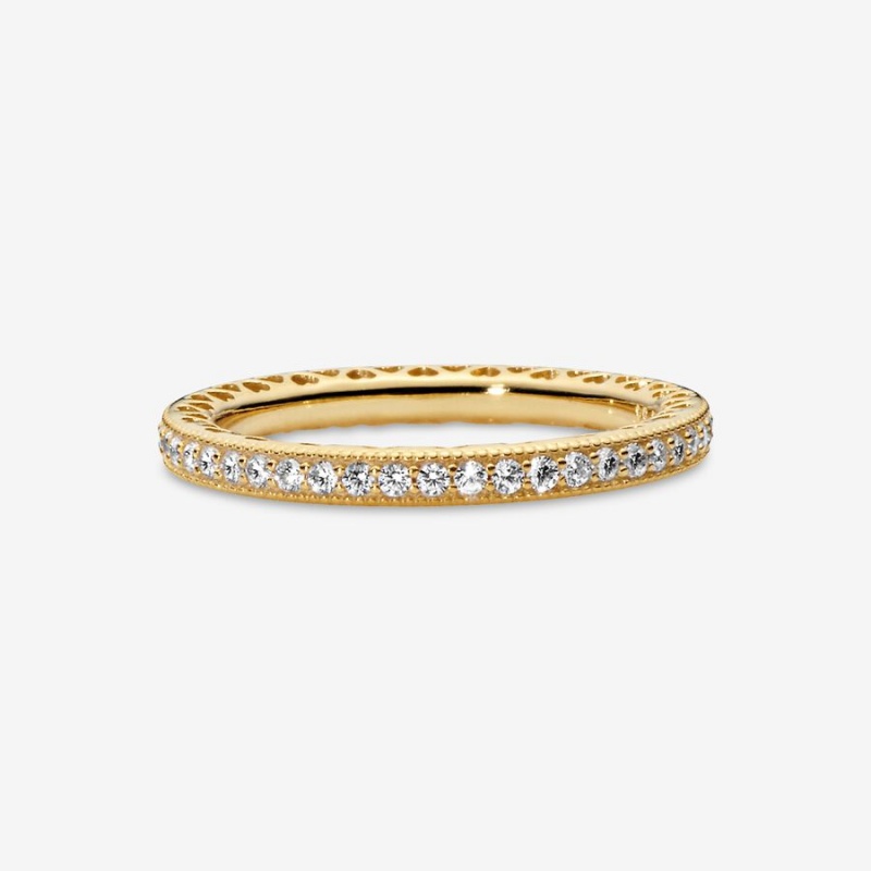 Pandora Sparkle Band Gold | EQI-736805