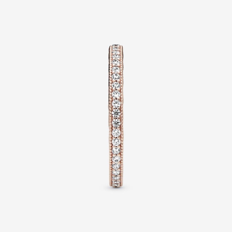 Pandora Sparkle Band Rosa Gold | URF-398275