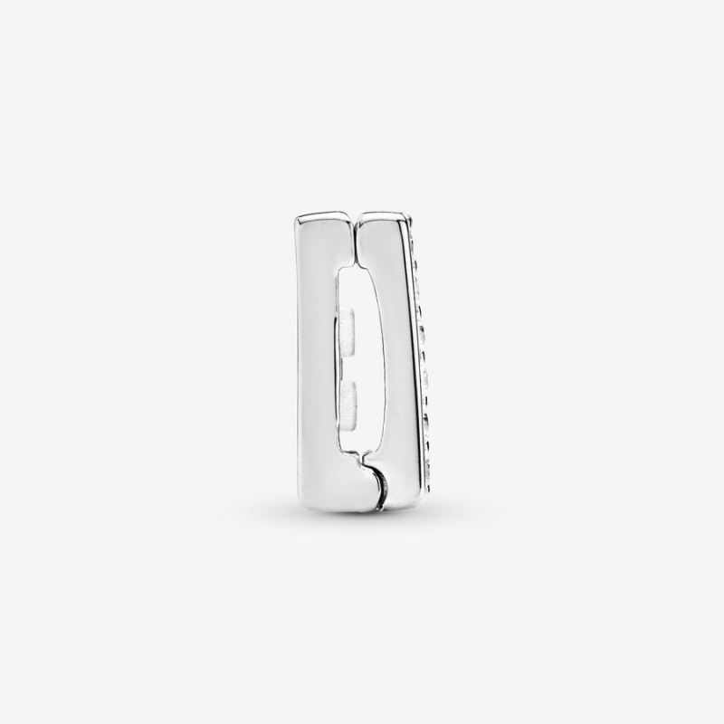 Pandora Sparkling Clip Klammern Silber | 6034897-ZK