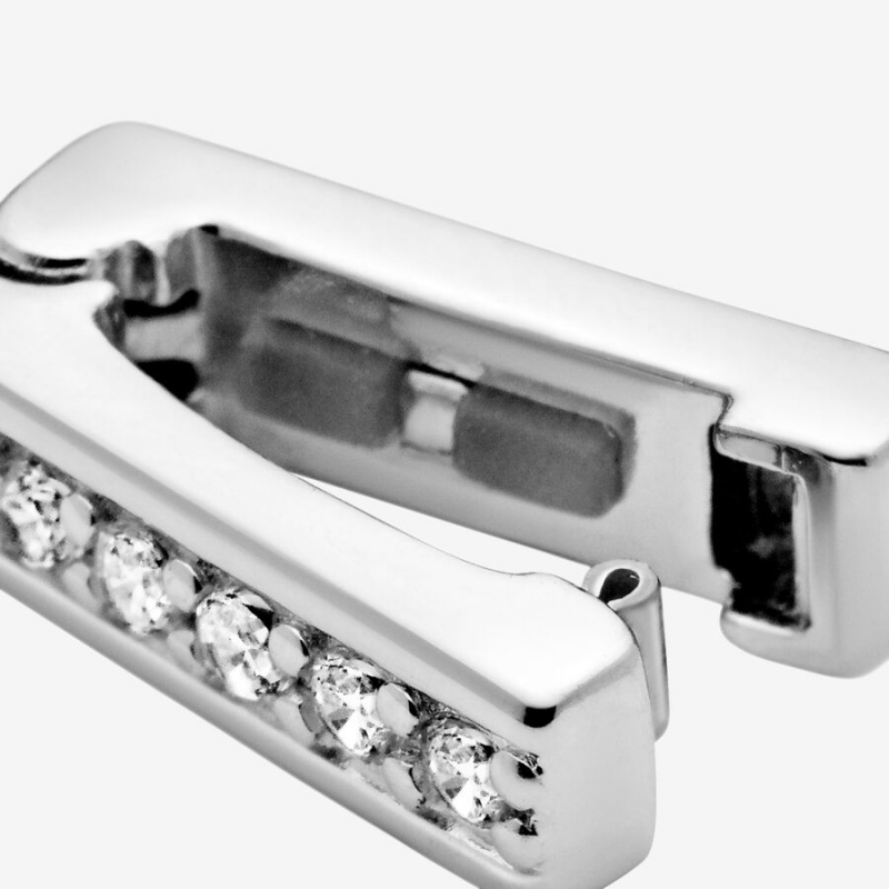 Pandora Sparkling Clip Klammern Silber | 6034897-ZK