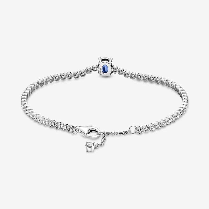 Pandora Sparkling Pavé Tennis Nicht-charme Silber | 1684370-YB