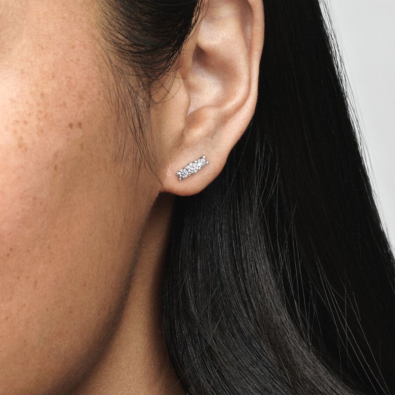 Pandora Sparklings Ohrstecker Silber | 4689701-KJ